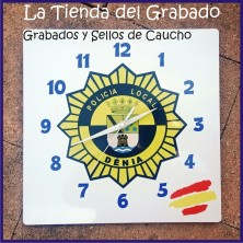 Reloj Policia local